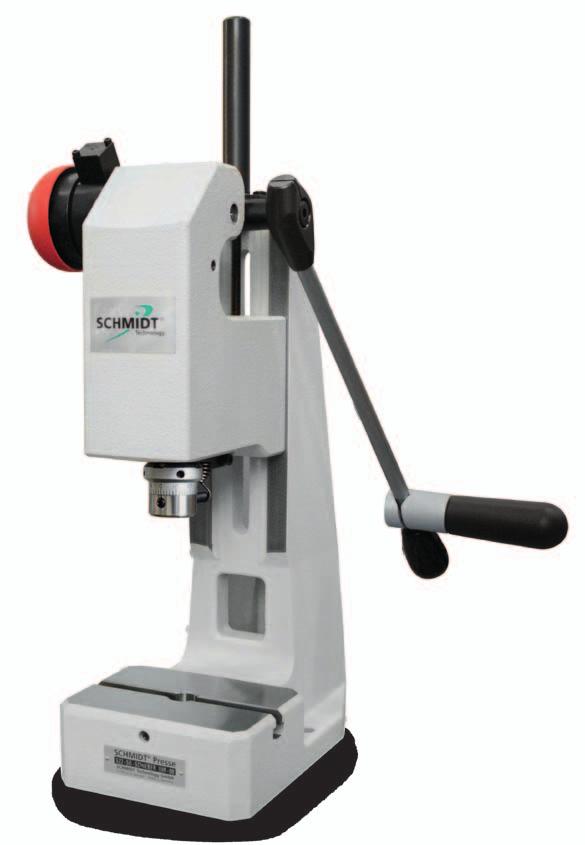 SCHMIDT Toggle Presses with Horizontal Pull The High Force At The End Of Stroke, Just Where It Is Important Do you need a high force at the end of stroke for material-transforming processes?