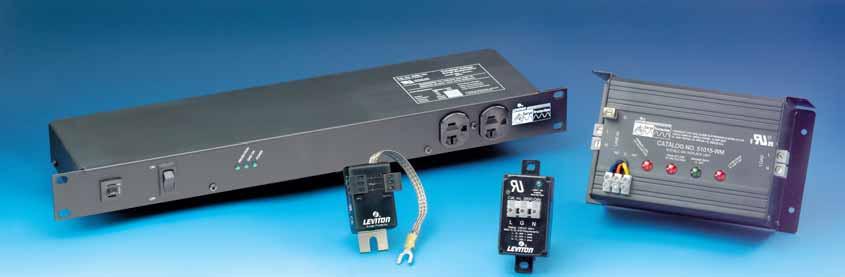 Surge Protective Devices For Original Equipment Manufacturers Leviton ired-module Surge Protective Devices are specially designed for use by OEM's who wish to incorporate integral transient voltage