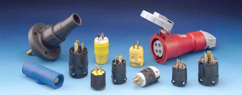 ................................. P7 etguard Plugs, Connectors and Receptacles.............................. P8-P9 Pin and Sleeve Devices, North American atertight........................ P10-P13 Features.