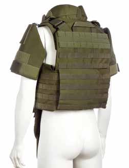 User can combine different components and from one vest built up to 5 diferent solutions. Coverage full with Molle Webbing System.