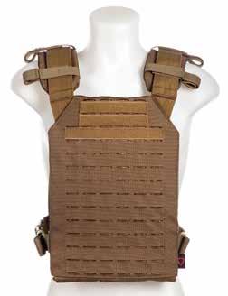 Molle Plate Carrier Option Cobra Buckles allows fast opening and closing Accepts 250x300mm Hard Armor Plates and Soft Armor Panels Outer Shell made of Cordura