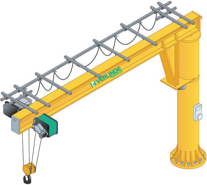 VTP/VUP VTP manual top running or VUP suspended crane kit Main technical features Sets of components for manufacture of manual top running or underslung crane with sparkproofing features Girder or