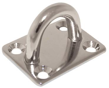 . (suggested working load) is approx 25% of ultimate breaking load Ring Plates - Stainless Steel G 304 grade stainless steel