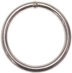 16 - Rings & Snap Shackles - Stainless "S" ooks - Stainless Steel 304 grade polished solid stainless steel. Code Size () x S.