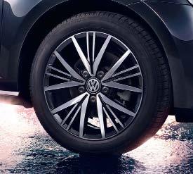 5J x 16 Tyres: 205/55 R16 OPTIONAL ON HIGHLINE 1 18" Salvador alloy wheels 7.
