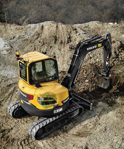Volvo proudly introduces the new ECR58D and ECR88D compact short swing radius excavators.