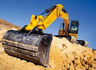 EXCAVATOR APPLICATION Tracked excavators For quarrying, demolition and civil engineering, our heavy range offers efficient cycle times, optimum uptime, and robust undercarriage and running gear.