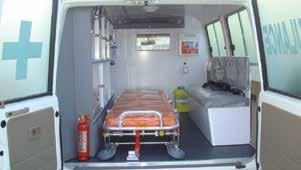 ARMORED ENHANCEMENTS Type of Ambulance: ICU or Patient transporter ambulance / armoured Un-armoured