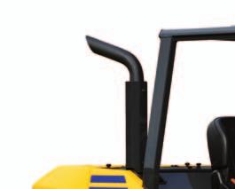 If the operator applies the parking brake, sets the directional lever in the neutral position and leaves the forklift truck
