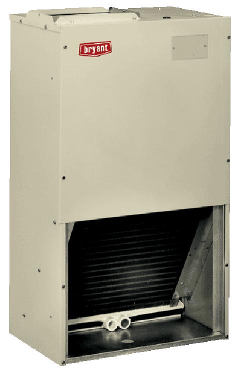 LEGACY LINE FAN COIL SIZES 018 THRU 037 Product Data FEATURES The Series Fan Coil unit is primarily designed for apartment applications as upflow indoor air handlers for split-system heat pumps and
