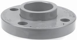 Product Guide Corzan CPVC Schedule 80 5119-H Blind Flange, One-Piece (Solid) NR 51 Flange Gaskets, for Class 150 Flanges Note: These gaskets are 1/8" thick, full face polychloroprene (CR), 70