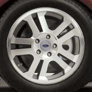 on V6 (941) 17" Painted Cast Aluminum Wheel Std.