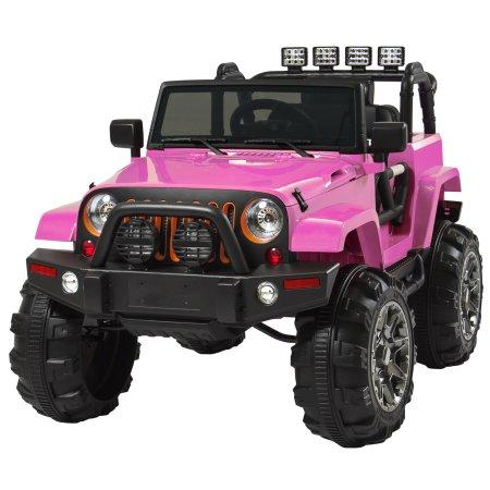 Best Choice Products Ride on Truck With remote control, 3 speeds, spring suspension and LED lights options $698.