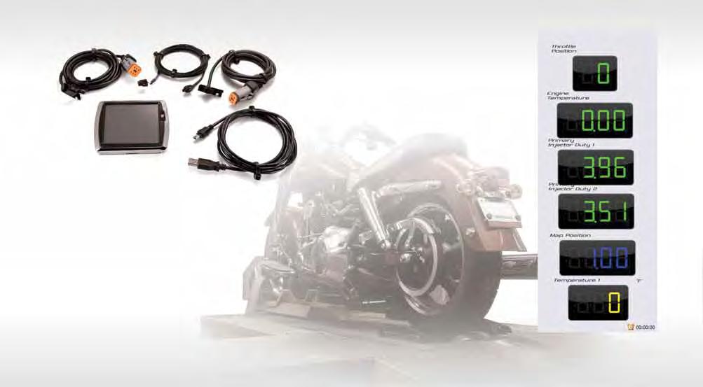 POWERSPORTS Products and Licenses HD Data Link Connect any Delphi equipped Harley- Davidson (CAN & J1850) to DynoWare RT to read and sample live data direct from the bike!