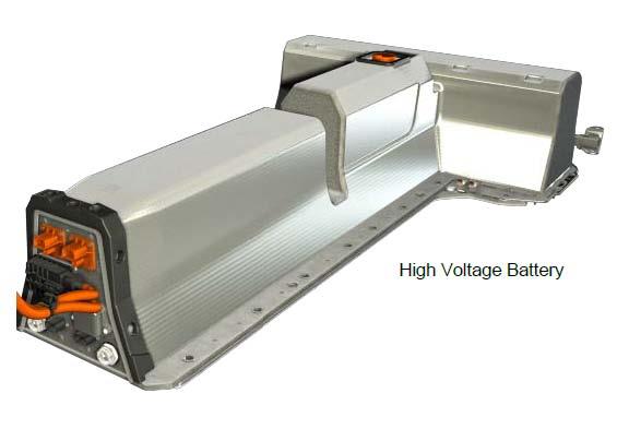 High and Low Voltage Batteries The High Voltage Battery, also known as the Drive Motor Battery, is a system of many components that operate together to provide the energy