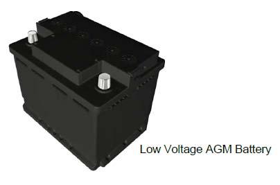 Low Voltage Battery The Volt s low voltage system (12V) utilises an AGM lead acid battery The battery is located in the rear