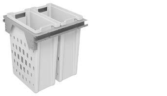 Base unit interior fittings Laundry basket pull-out, ArciTech / InnoTech Pull Laundry Laundry basket pull-out for ArciTech drawers, height 94 mm or InnoTech Atira drawers, height 70 mm For nominal