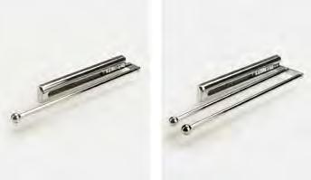 Bathroom accessories Pull-out towel rails Extension length 260 mm Extension height 39 mm Extension width 1-arm 64 mm Extension