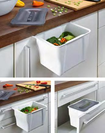 Waste collecting systems Built-in waste bins Bio Box Bio Box Practical biodegradable waste