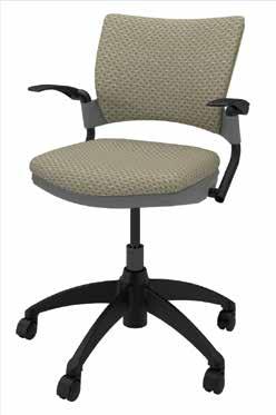LIGHT TASK CHAIR & TASK STOOL Great to look at, Relay provides lasting comfort in a stylish design that makes an appealing multi-purpose seating option for meeting, training, conference and break