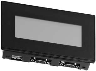 Accessories NB 9000 Remote box Connecting up to 10 units with Modbus RTU network NB 9000 Panel mounting Features: Programming of the Nivobob units Display of level Start of measurement Display of