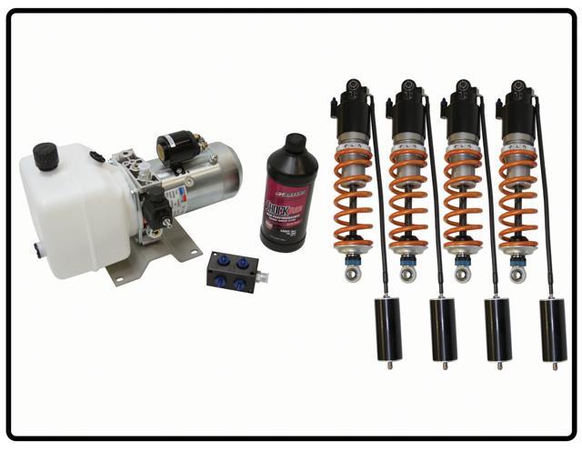 Installation instructions for non, single & double adjustable hydraulic ride height system