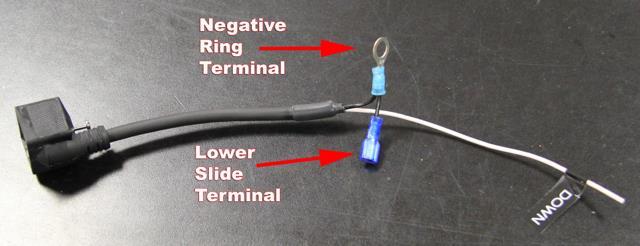 *You must supply: Momentary Switch (2 single switches or 1 on/off /on toggle) 4 Gauge wiring to supply power to the pump