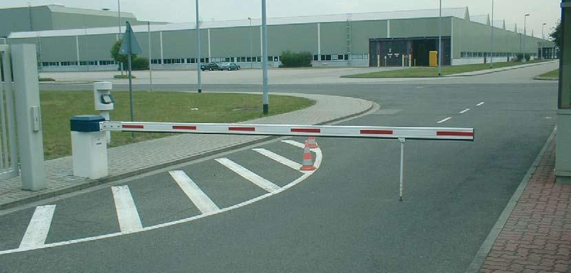 Why road barriers and full-height gates?