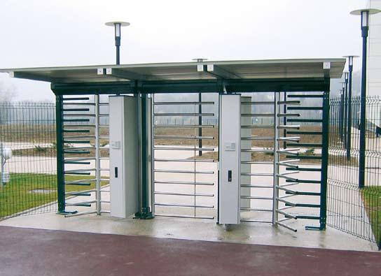 unit with all necessary functions full-height gates reliable alternative to road barriers or sliding gates swift opening and closing of the door wings in