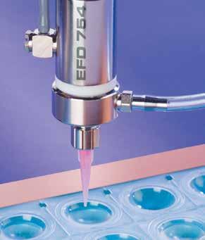 Aseptic dispensing Nordson EFD s aseptic valves have been designed to accurately control the application of most low- to medium-viscosity fluids used in medical and biomedical dispensing applications.