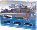 Beautiful in Southern Belle an E-Z Track set Item No. 24019 Standard Pack: 6 $175.00 The Southern Belle races across the rails against the gleam of the Dixie skies on her way to the next depot.