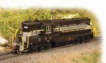 DIESEL LOCOMOTIVES EMD DD40AX CENTENNIAL (DCC EQUIPPED) Performs best on 11.25" radius curves or greater. Standard Pack: 6 $125.