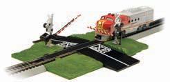 E-Z TRACK AND ACCESSORIES E-Z TRACK CROSSING GATE Item No. 44879 Standard Pack: 6 $35.75 MAGNETICALLY OPERATED E-Z MATE MARK II COUPLERS LONG (not shown) 12 coupler pairs per card Item No.