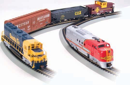DCC - EQUIPPED SETS Digital Commander an E-Z Track set with E-Z Mate couplers TM Item No. 00501 Standard Pack: 3 $325.00 Model railroading enters the digital age with the Digital Commander!