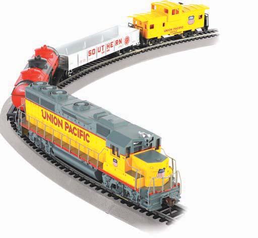 DCC - EQUIPPED SETS Diesel Digital Commander an E-Z Track set with E-Z Mate couplers Item No. 00503 Standard Pack: 3 $319.