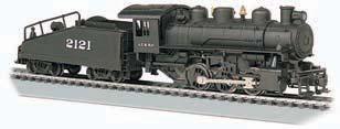 STEAM LOCOMOTIVES USRA 0-6-0 & SLOPE TENDER with SMOKE & OPERATING HEADLIGHT Performs best on 18" radius curves or greater.