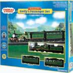 Now you can ride along with Emily as she proudly displays her splendid passenger cars to all of Sodor.