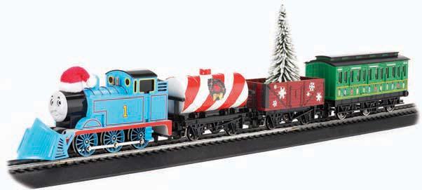 Wearing a familiar hat and armed with his trusty plow, this Really Useful Engine and his festive freight cars deliver winter fun to one and all.