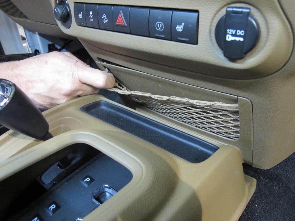 Step 17: With the center console