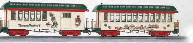 CHRISTMAS TRAINS Courtesy of the Norman Rockwell Family