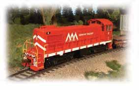 DIESEL LOCOMOTIVES ALCO S4 DIESEL (DCC-READY) Performs best on 18" radius curves or greater. Suggested price: $129.