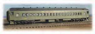 SILVER SERIES ROLLING STOCK 72' HEAVYWEIGHT COACH with LIGHTED INTERIOR Suggested price: $109.00 each Constant amber DC/DCC LED lighting and updated coupler pockets.