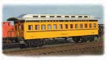 SILVER SERIES ROLLING STOCK 1860-1880 PASSENGER CARS Suggested price: $33.00 each COMBINE - PAINTED, UNLETTERED - RED Item No. 13502 COACH - PAINTED, UNLETTERED - RED Item No.