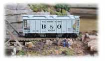 SILVER SERIES ROLLING STOCK PS-2 TWO-BAY COVERED HOPPER Suggested price: $49.00 each All new tooling.