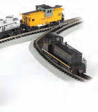 E-Z COMMAND AND ELECTRIC TRAIN SETS 34" x 24" Oval with Turnout and