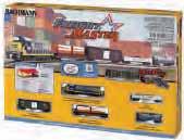 ELECTRIC TRAIN SETS Freightmaster an E-Z Track set Item No. 24022 Suggested price: $235.