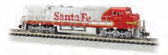 DIESEL LOCOMOTIVES GE DASH 8-40CW DIESEL LOCOMOTIVE (DCC ECONAMI SOUND VALUE-EQUIPPED) Performs best on 11.25" radius curves or greater. Suggested price: $319.