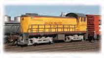 DIESEL LOCOMOTIVES S4 DIESEL LOCOMOTIVE (DCC EQUIPPED) Performs best on 11.25" radius curves or greater. Suggested price: $149.