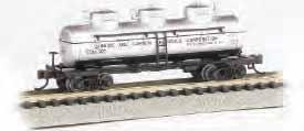 ROLLING STOCK 3-DOME TANK CAR Suggested price: $29.