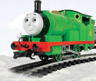 00 Percy and the Troublesome Trucks with international-style hook and loop couplers ONLINE VIDEO Item No. 90069 Suggested price: $509.